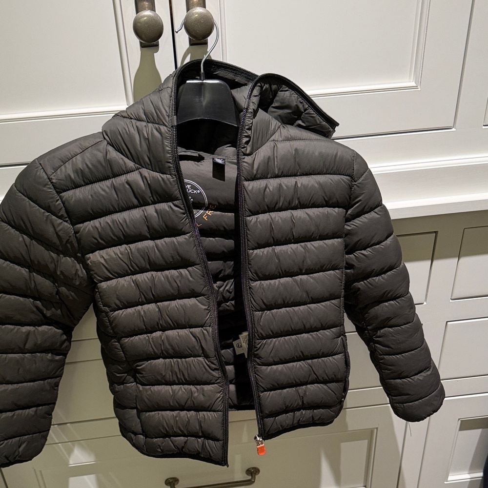 SAVE THE DUCK Kids Puffer Jacket - Dark Gray